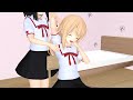 【くすぐりMMD】腕をつかまれて脇の下がくすぐられる