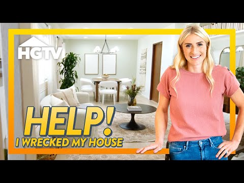 Worn-Down Midcentury Modern Home Remodeled with Spanish Flair | Help! I Wrecked My House | HGTV