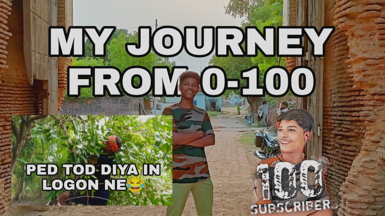 MY JOURNEY FROM 0-100 || JAMUN KI CHAKKAR ME PED TOD DIYA 😂 || SHAHGANJ AYODHYA|| KRAZYY MOHSIN