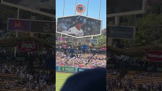 LA Dodgers Lineup Intro 8/22/26