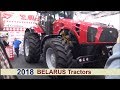 The Belarus 2018 Tractors
