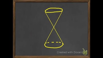 Sketching elliptical cone