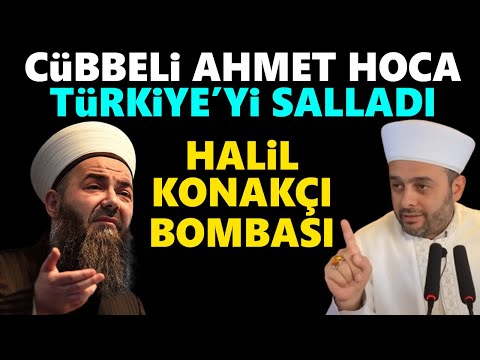 Cübbeli Ahmet Hoca Türkiye'yi salladı - Halil Konakçı Hoca detayı olay oldu