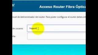 Contraseña Administrador Router Movistar Fibra Óptica (Mirar Descripción)