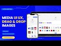 The Best way to Drag and Drop Image Uploader | Advanced Media Management in Admin Panel