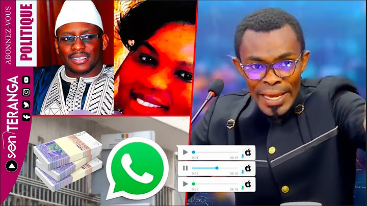 Audio Fuité de Tabaski Ngom : Les Révélations inédites de l'incroyable bamboula financière avec ...