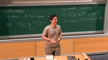 Clay Cordova - 1/4 Higher Symmetry in Particle Physics