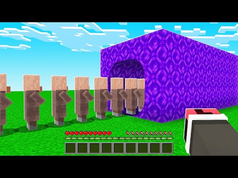 FERİTED VS PORTAL TÜNELİ 🌀 - Minecraft