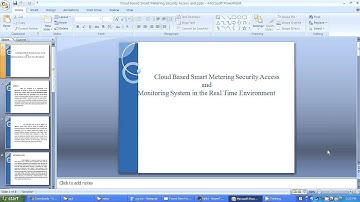 IEEE 2014 EMBEDDED CLOUD BASED SMART METERING SECURITY ACCESS