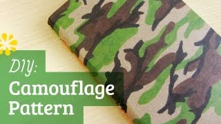 DIY Camouflage Pattern | Sea Lemon