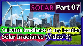 Solar Tutorial PART-7 | Calculate Irradiance at any location using Meteonorm Data in PVsyst screenshot 5