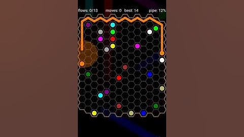 How To Solve Flow Free Hexes Premium 14x14 Mania Level 142 Board Walk Through Solution Walkthrough