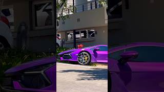 This Lamborghini’s Wheel Spin Looks Like a Wheelie 😳🔥 #Shorts