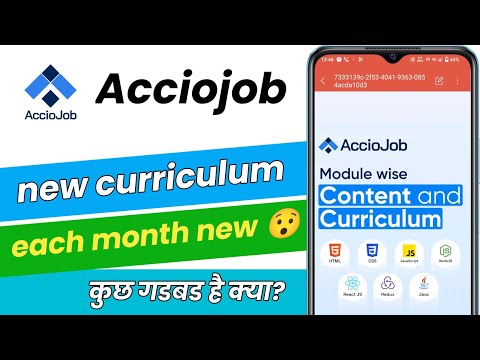 My 𝗘𝘅𝗽𝗲𝗿𝗶𝗲𝗻𝗰𝗲 After  4 𝗠𝗼𝗻𝘁𝗵𝘀 | 𝗔𝗰𝗰𝗶𝗼𝗝𝗼𝗯 upfront fess Full Stack Web Development Course Review