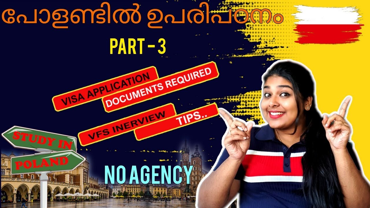 ഏജൻസി ഇല്ലാതെ പോളണ്ടിൽ ഉപരിപഠനം I Poland student visa Step by step ...