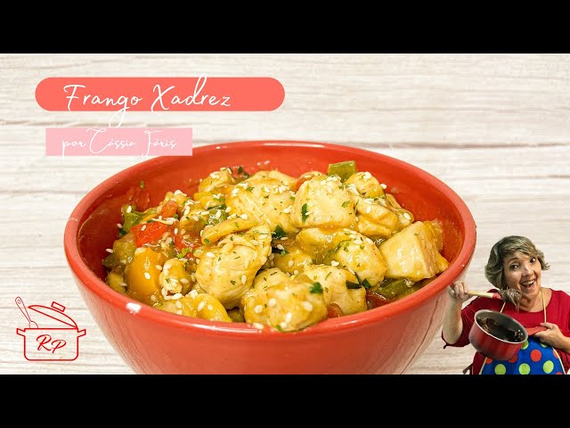 Receitinha de frango xadrez #frango #frangoxadrez #comidaoriental #fy