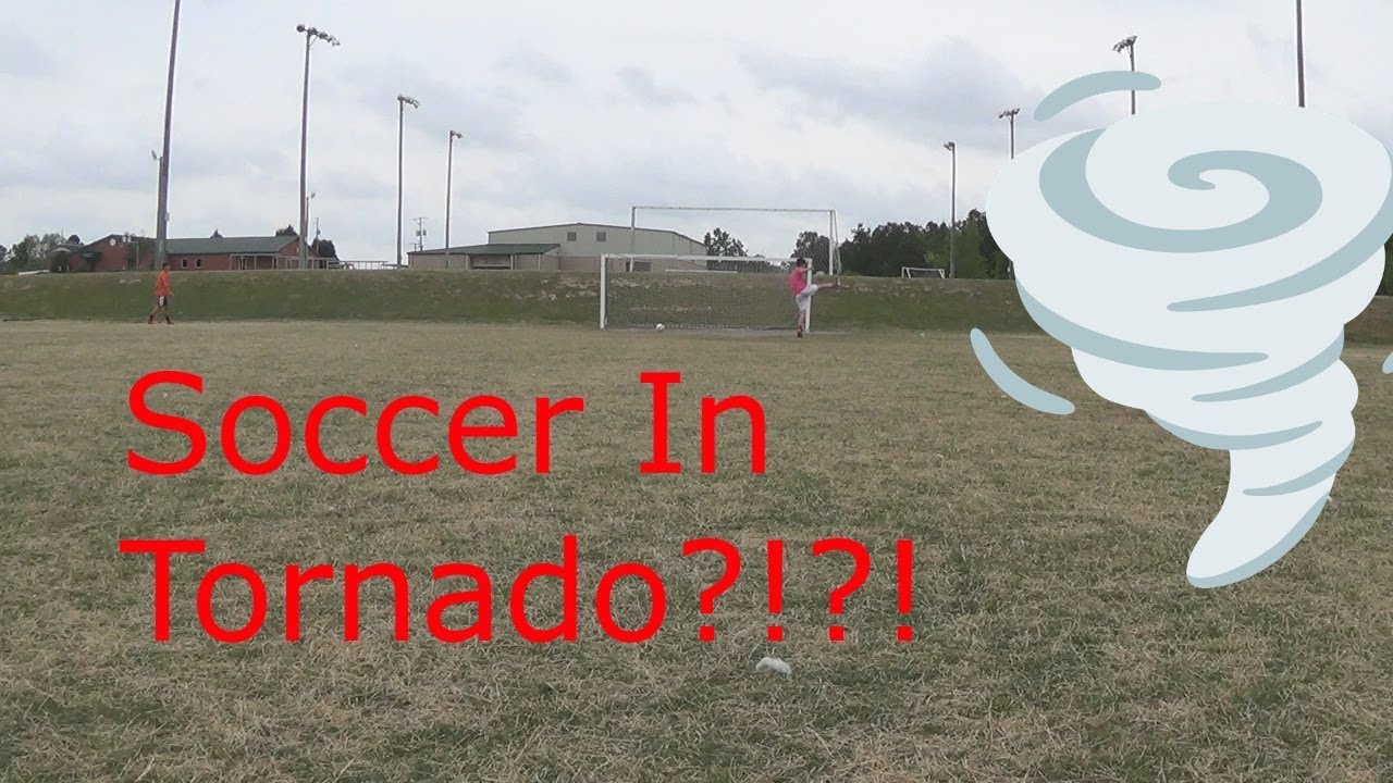 Playing Soccer In a Tornado!?!? - YouTube