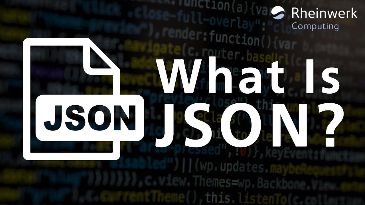What Is the JSON Data Format? - YouTube
