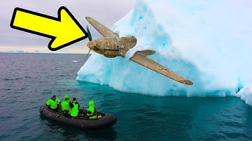 Abandoned WW2 Plane Found Frozen In Iceberg, What Was Inside Shocked Everyone