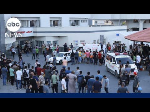 Explosion reported at Gaza City's largest hospital