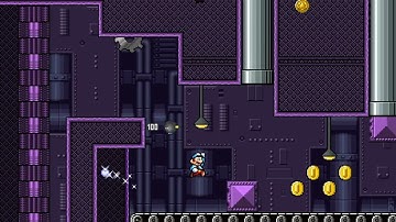 SMBX 1.4.5 Custom Level: Glittering Gearworks (World 9-2)