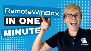 RemoteWinBox in ONE Minute