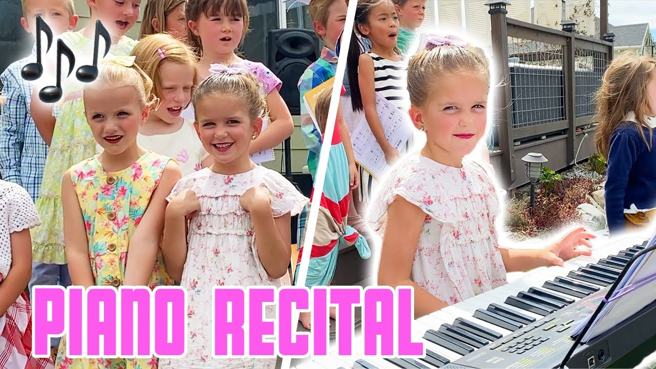 FIVE YEAR OLD PLAYS THE PIANO LIKE MOZART FIRST PIANO RECITAL EVER YouTube