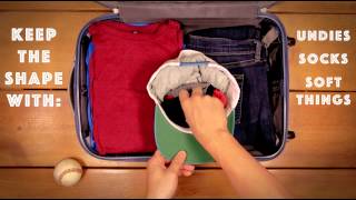 How to Keep Your Hat's Shape - Baseball Packing Travel Hack