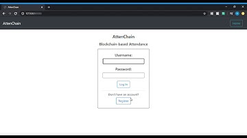 AttenChain - Attendance Management System based on Blockchain