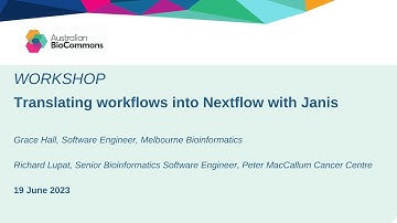 Translating workflows into Nextflow with Janis