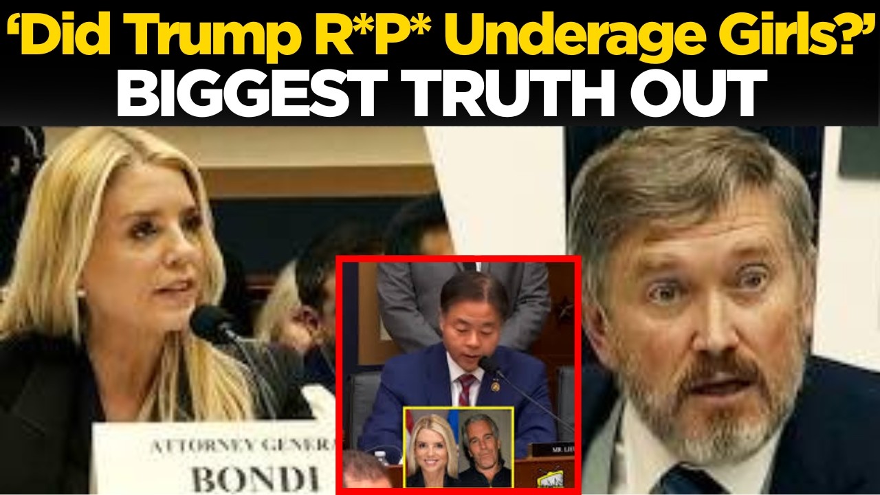 Epstein Files News Live | Ted Lieu Leaves Pam Bondi Speechless During Heated Hearing | Trump