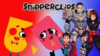 Snipperclips: LET'S PLAY AND CUT EACH OTHER. screenshot 2