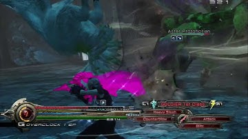 Lightning Returns: FF-XIII - Aster Protoflorian Battle (Libra) Overcharge Cloud, Yuna, Flesh Render