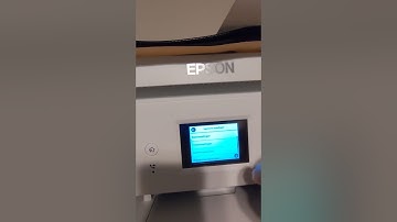 How to change the language settings back to English on Epson ET-15000