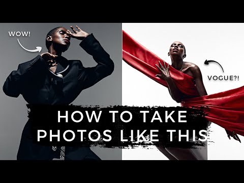 Studio Photography Behind The Scenes | How I Shoot Editorial Fashion & Portraits
