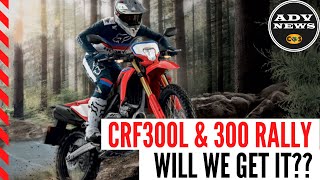 HONDA CRF300L & 300 RALLY | Released in Thailand & Will We Be Next? ADV NEWS