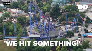Theme park employee talks about roller coaster hitting guest: 'We hit something!'