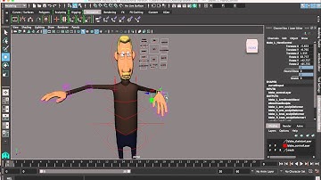 AutoDesk Maya Upper Body Animation Class Project
