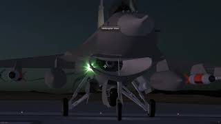 FlightGear The F-16. A short overview I: Startup.