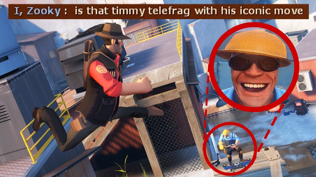 Telefragging Tryhards with TF2 Tech