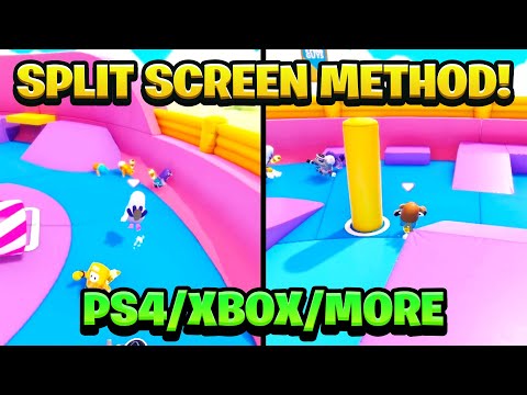 HOW TO SPLIT SCREEN IN FORTNITE TUTORIAL! (PS4 & XBOX ONE) *EASY METHOD* 