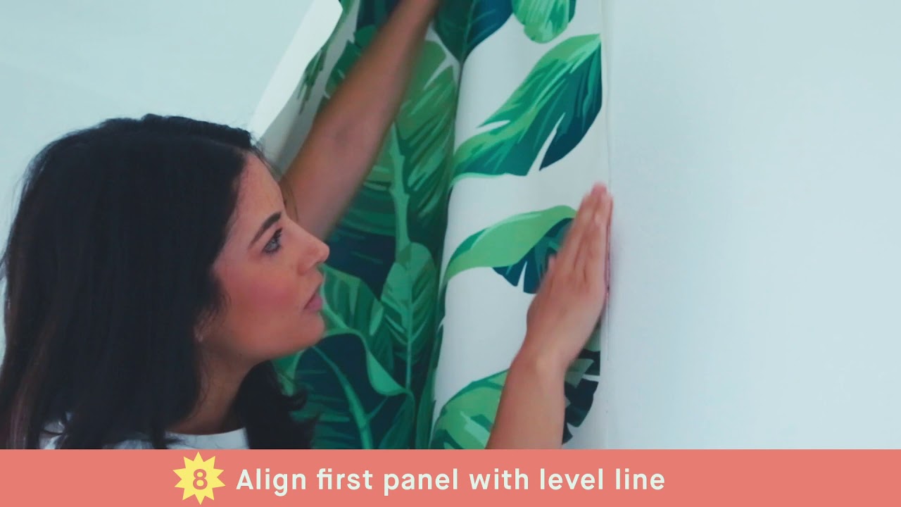 How to Install Traditional Pasted Wallpaper Rolls YouTube