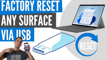 How to reset any Microsoft Surface via USB (Bare Metal Recovery)