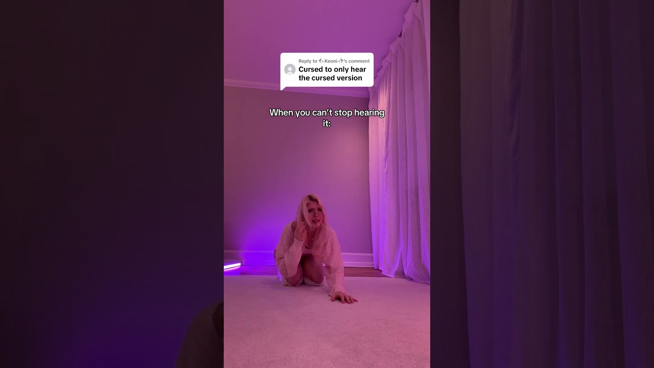 The CURSED “Caramelldansen” lyrics