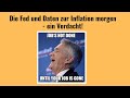 Die Fed und Daten zur Inflation morgen - ein Verdacht! Videoausblick