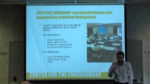 Leigh Raymond: Purdue's Center for the Environment