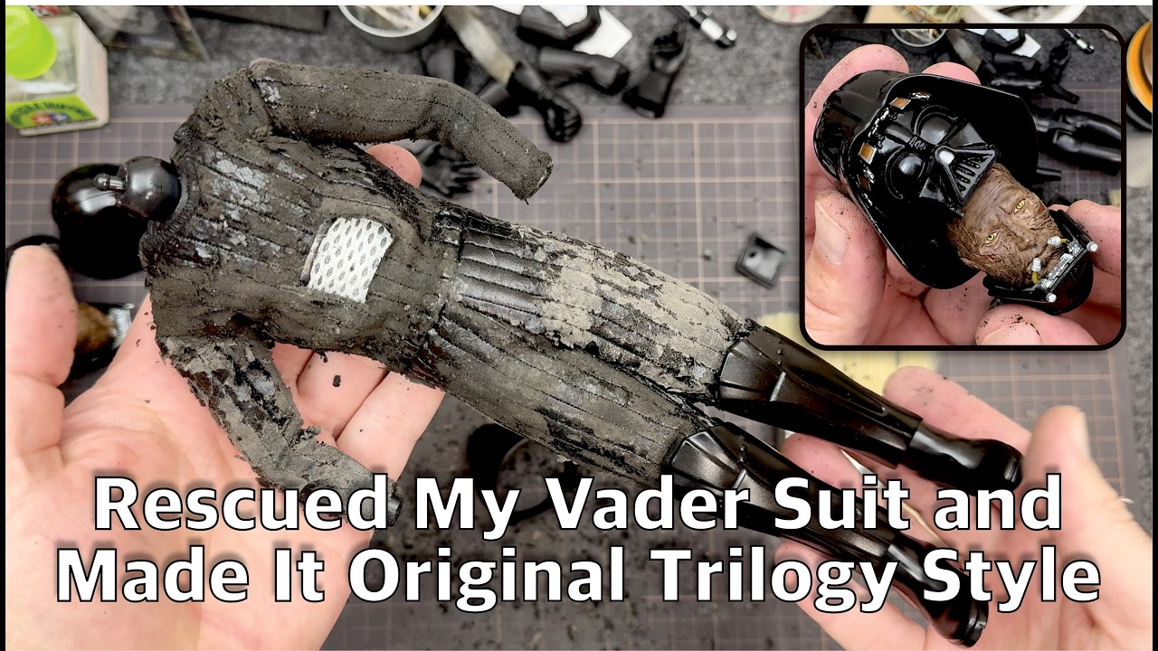 Fixed the Flaking! ROTS Vader Converted to OT Version