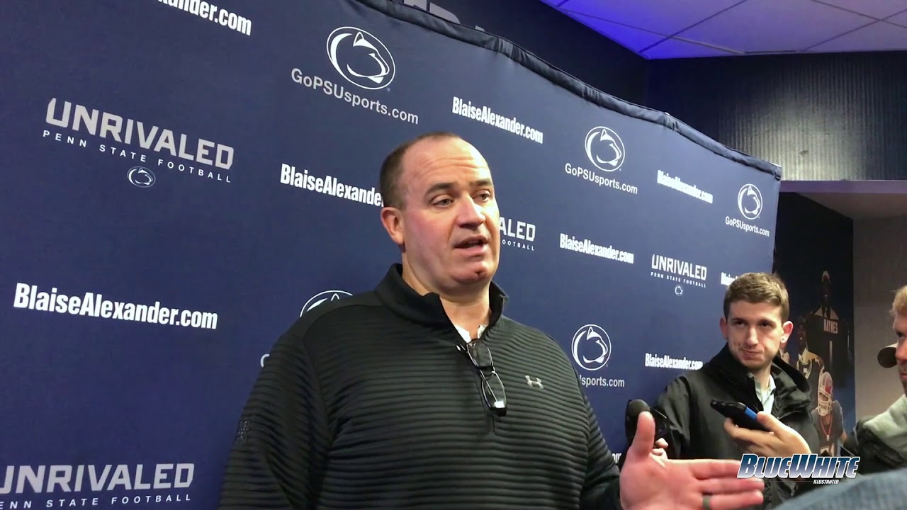 Penn State Coaches Clinic: Bill O'Brien football score