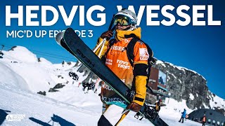 Le run spectaculaire d'Hedvig Wessel en caméra embarquée - Adrénaline - Ski  freeride 