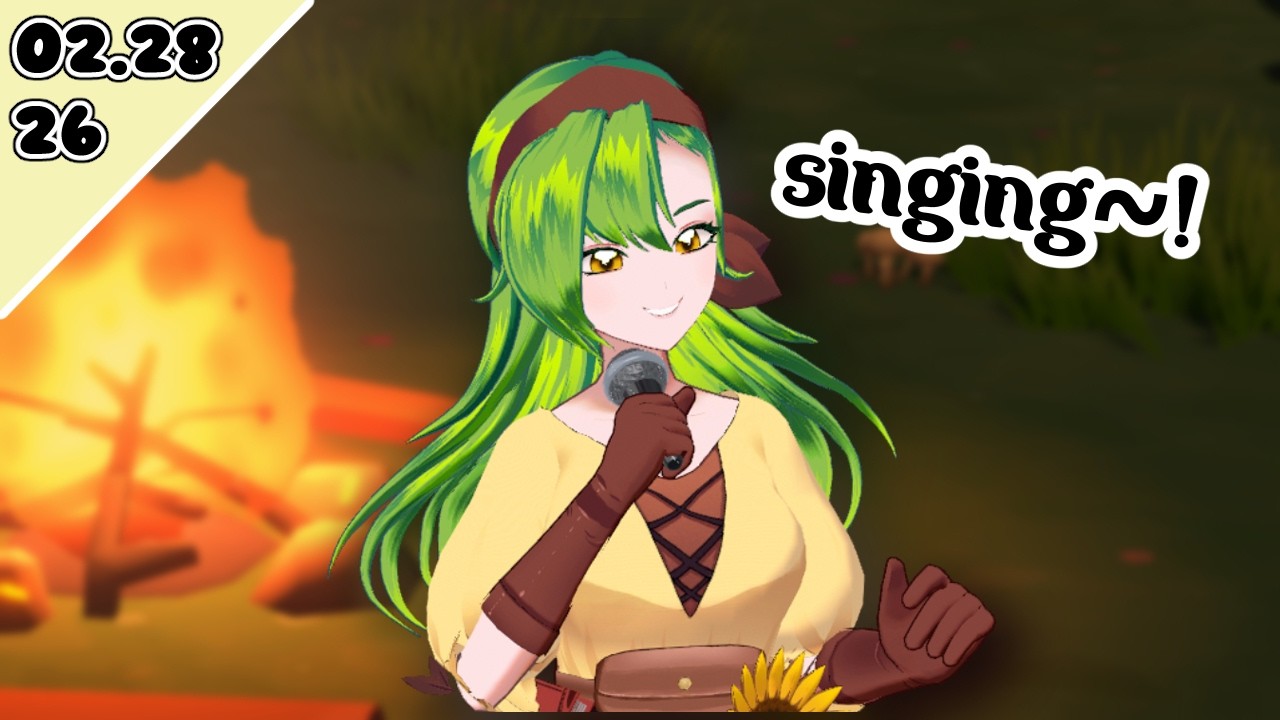 [LIVE Karaoke!] just a smol fire to sing by | Vespy Twitch VOD - YouTube